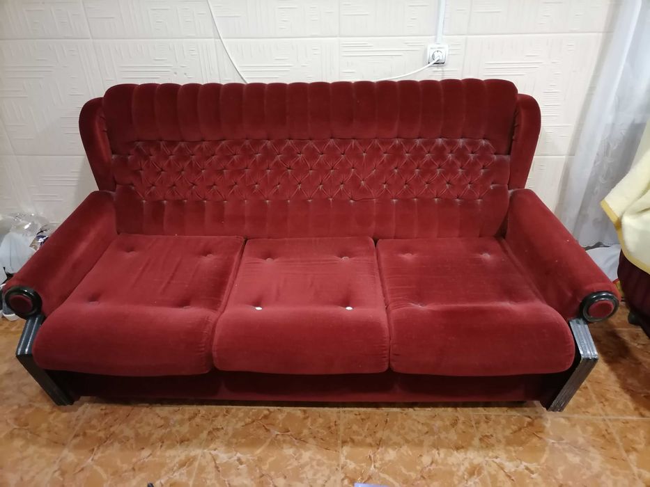 Разтегателен диван /тройка / Промоция