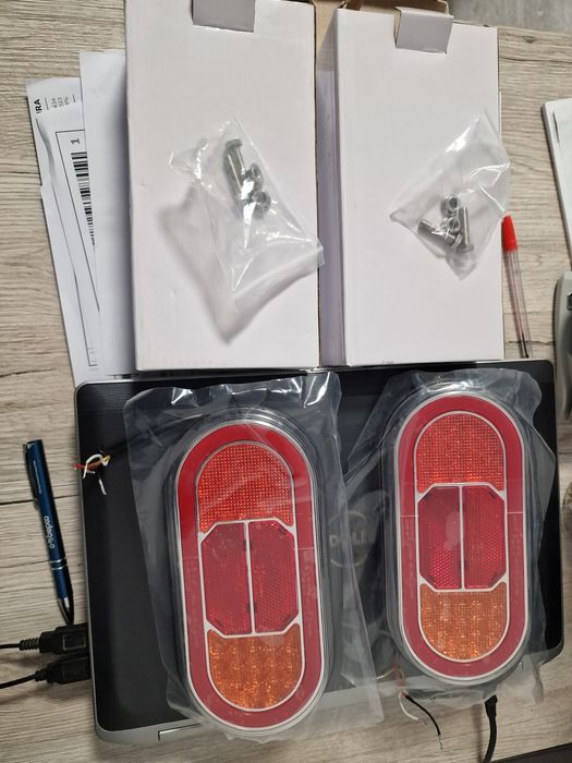 Lampa LED +Neon  spate platforma remorca camper rulota calitate superi