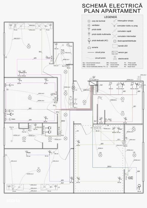 Apartament 4 camere ,decomadat – Zona Vest