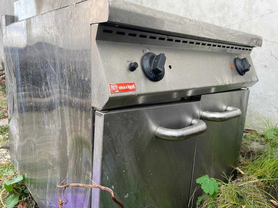 Plită și Grill Electric Trifazic de Inox