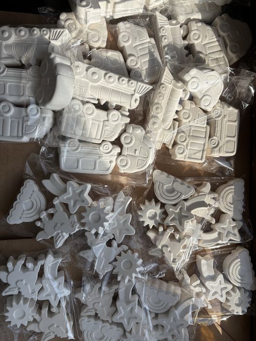 Раскраски для детей из гипса/фигурки