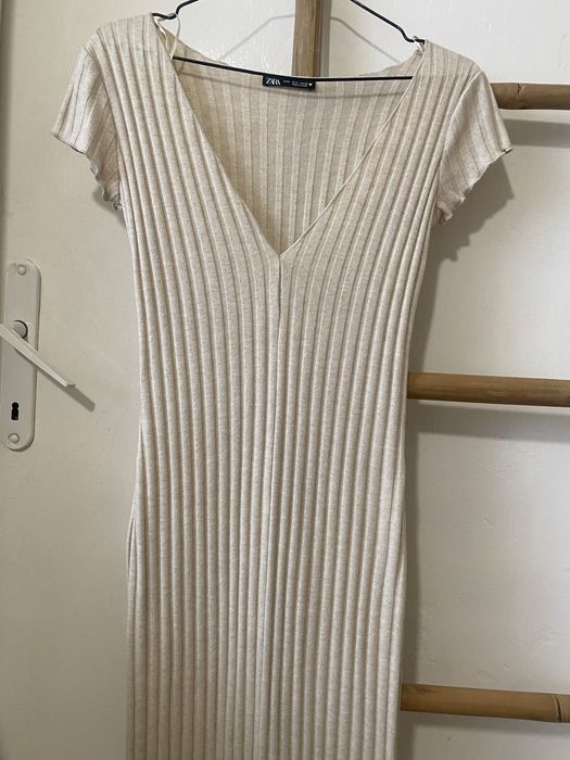 Zara дамска дълга рокля