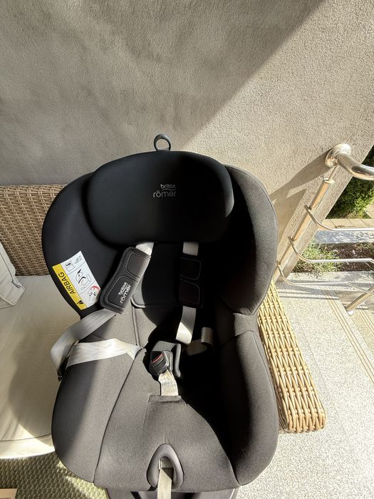 Scaun auto Britax Römer Dualfix, 0-18kg, rotire 360°, Isofix, stare impecabilă