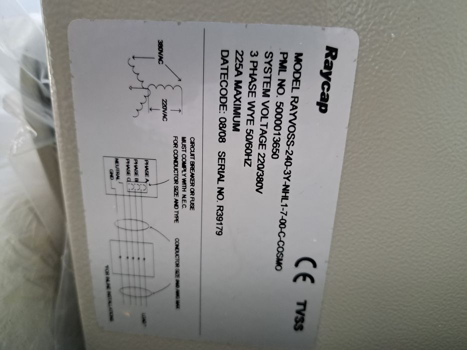 Panou de protecție a supratensiuni 225 A