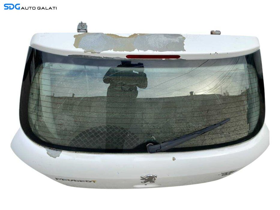 Haion Hayon Portbagaj cu Luneta Geam Sticla Peugeot 307 Scurt Hatchback 2001 - 2007 [LC2898]