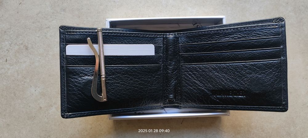 Портмоне естествена кожа