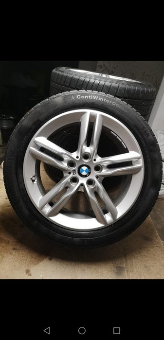 Jante BMW 17 M X1, seria 1,2 cu anvelope de iarna 205 55 17