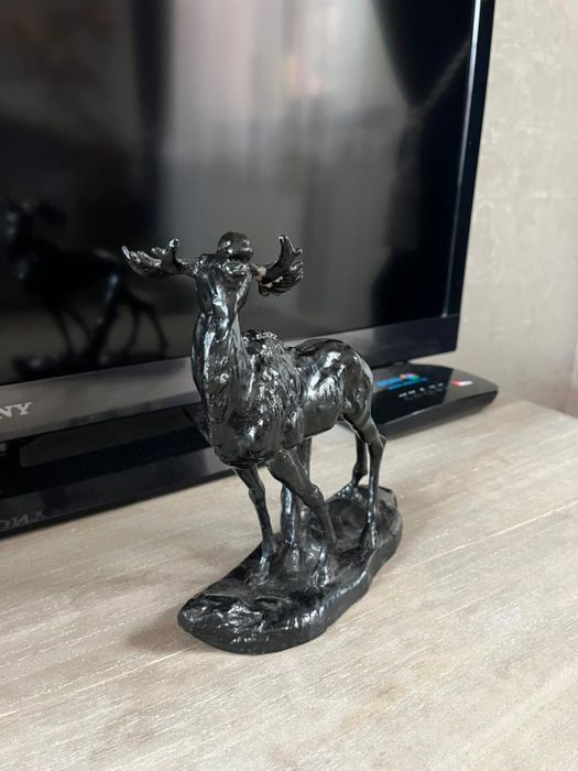 Чугунная статуэтка Лось. Касли.
