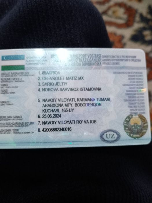 Xolati yaxshi sirochni sotiladi