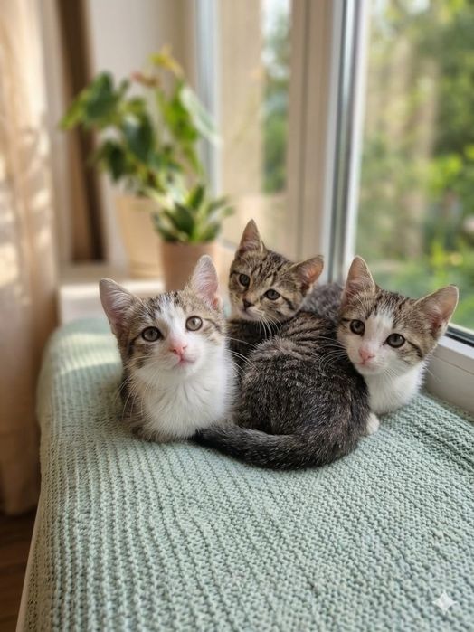 КОТЯТА - в добрые семьи !