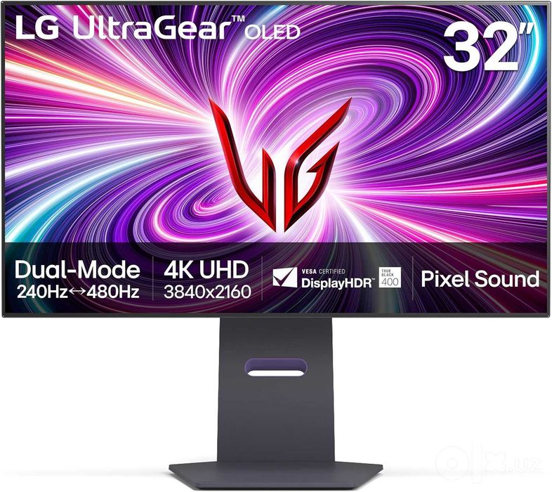 LG UltraGear OLED 32GS95UE — 4K 240Hz / FHD 480Hz
