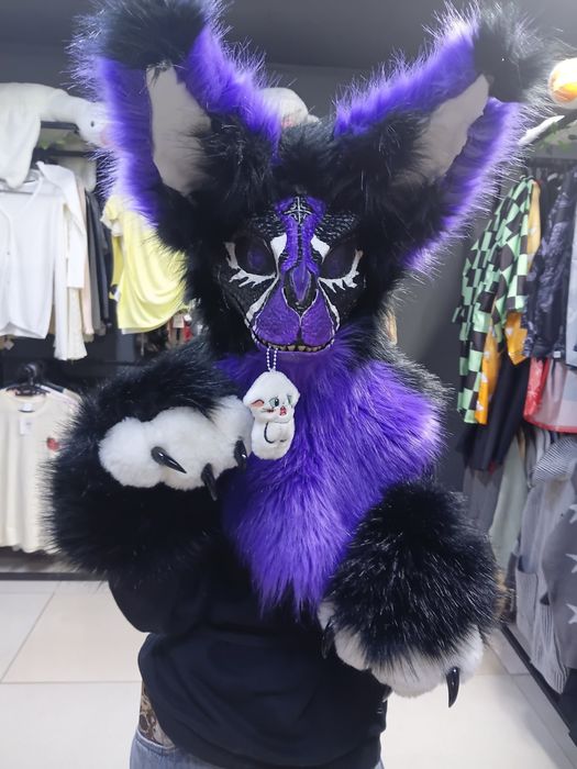 Раптор, маска фурри