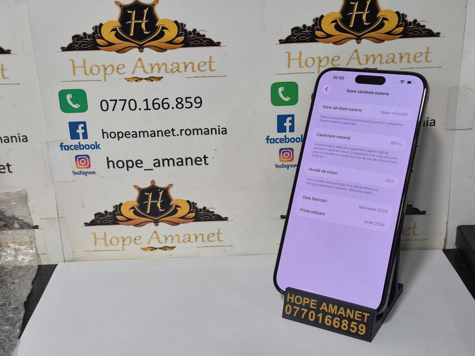Hope Amanet P10/iPhone 15 Pro Max 256GB