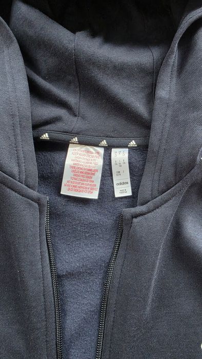 ADIDAS Тъмносин Суичър