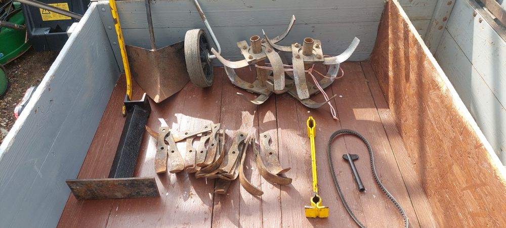 Мотофреза с ремърке