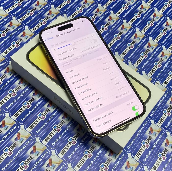 Magazin si Rate Iphone 14 Pro 128GB 6Luni Garantie Stare foarte Buna