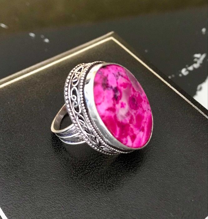 Inel Argint 925 cu Piatra Semipretioasa Opal Dendrit