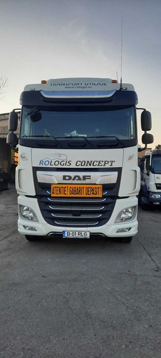 DAF XF 480 EURO 6 MANUAL si semiremorca Faymonville