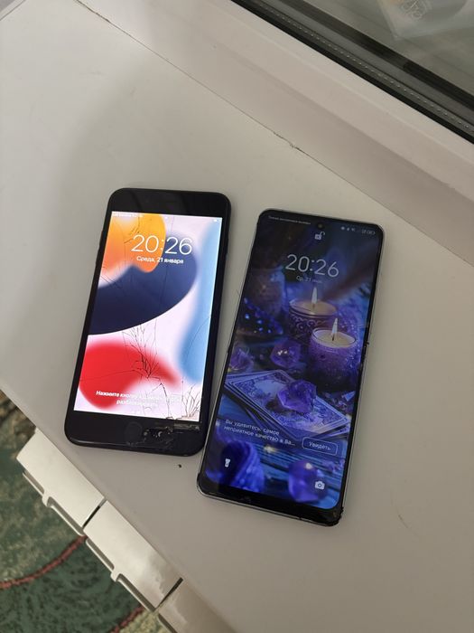 Iphone 7+, techno camon 19