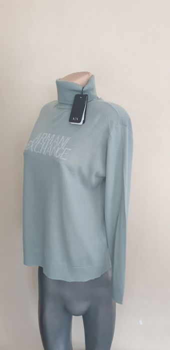 Armani Exchange A/X Wool Knit Womens  XS НОВО! ОРИГИНАЛ! Дамскo Поло