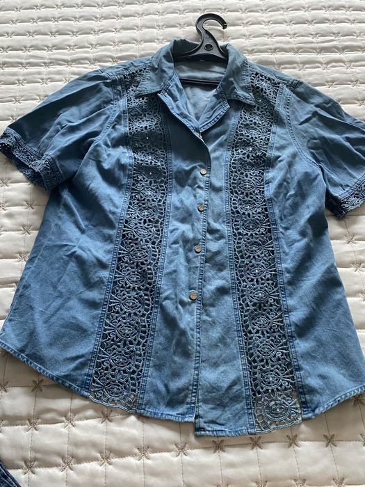 Продам джинсовый костюм турция