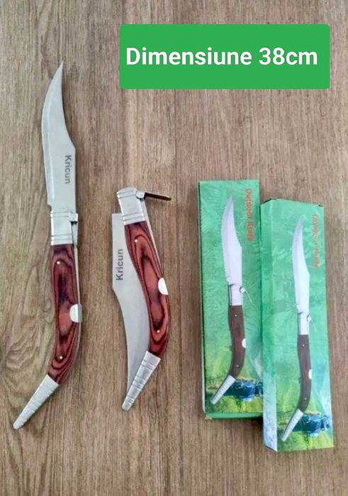 Briceag Spaniol 38 cm , Cricket , Nou sigilat (model nou ideal colecție sau vânătoare)