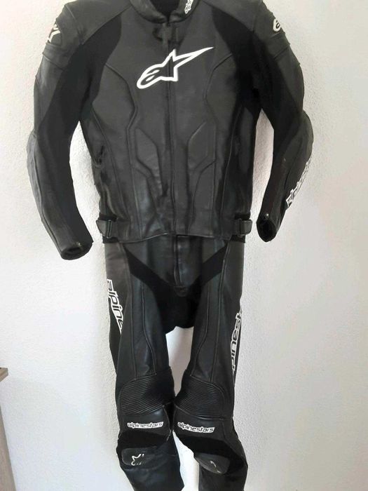 Geaca Moto Piele cu cocoasa Alpinestars Challenger 54 = XL si 48 = M
