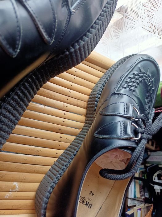 кожени обувки Creepers