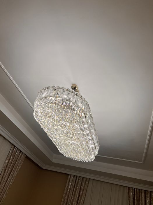 Люстра, бра, подсветка, галоген, установка