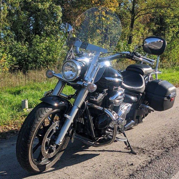 Parbriz pentru motocicleta.