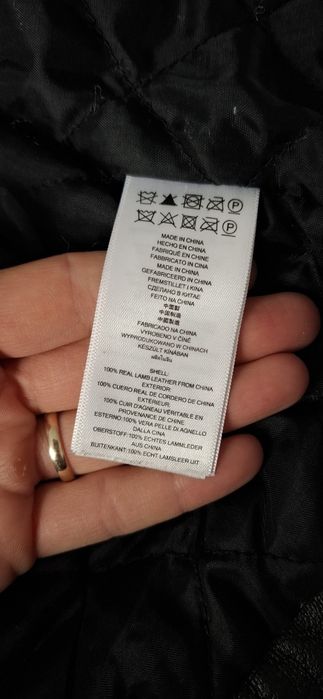 Geaca piele Michael Kors