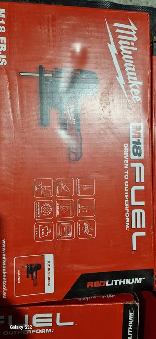 Milwaukee set scule pe 18 V