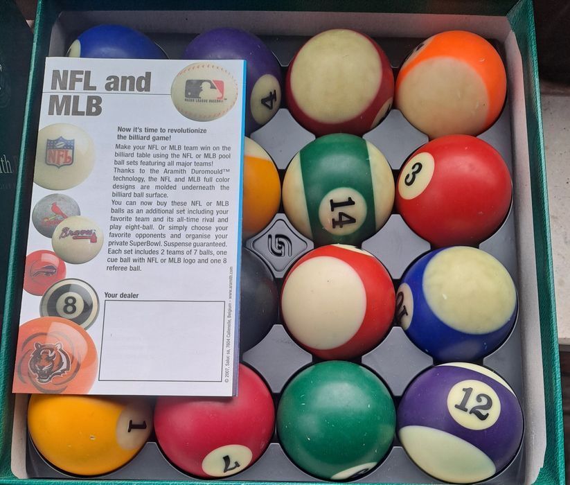 Vand set bile biliard Aramith Premium.