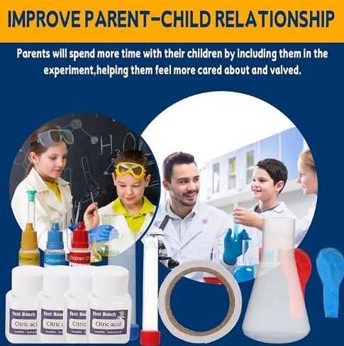 Детская химическая лаборатория - стол 30 + экспериментов