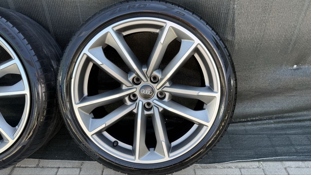 Jante originale Audi A5 S5, Audi Sport 19” cu anvelope Pirelli P Zero Run Flat