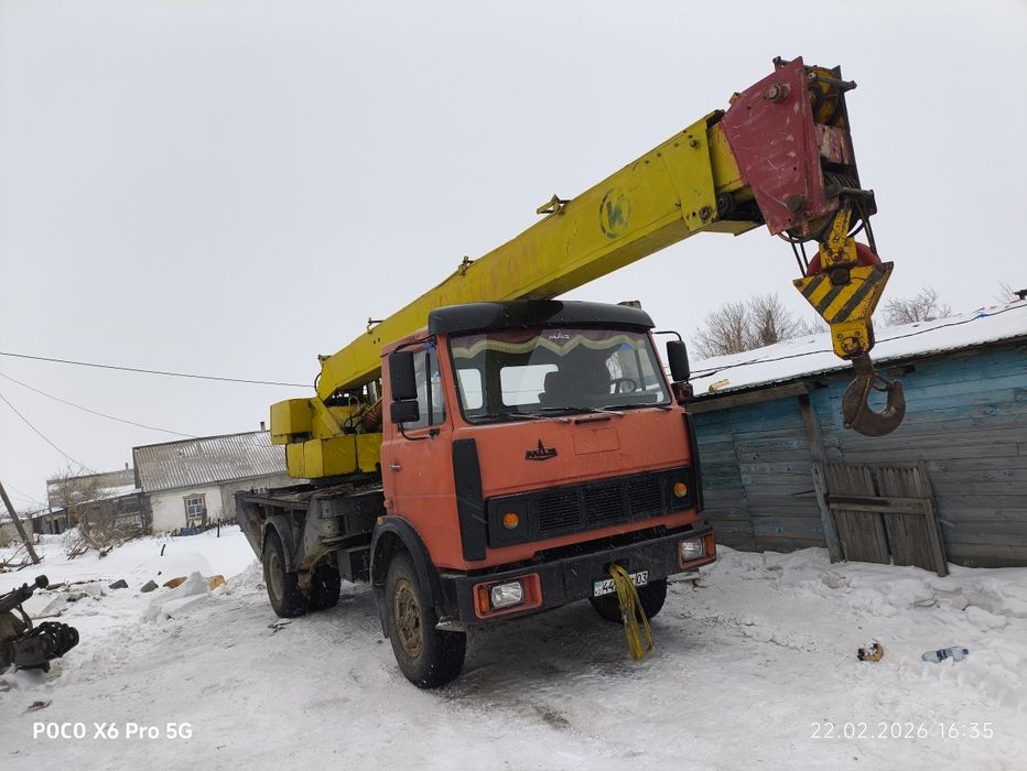 Продам автокран МАЗ ивановец
