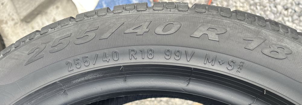 2бр 255/40/18 на 6мм с 18дот Пирели