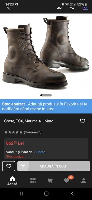 Ghete moto dama TCX X-Blend Waterproof 39