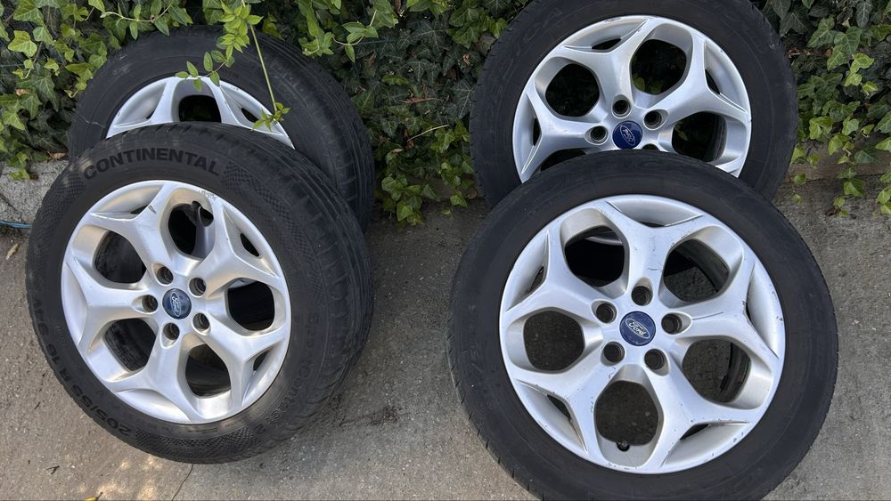Set jante Ford 16' + cauciucuri 205/55