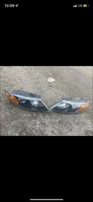 Передние фары на Киа мажентис (лотзе/)
