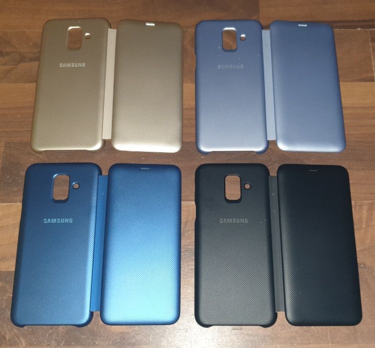 Husa flip smart activa originala Samsung Wallet Cover A6 2018 A600