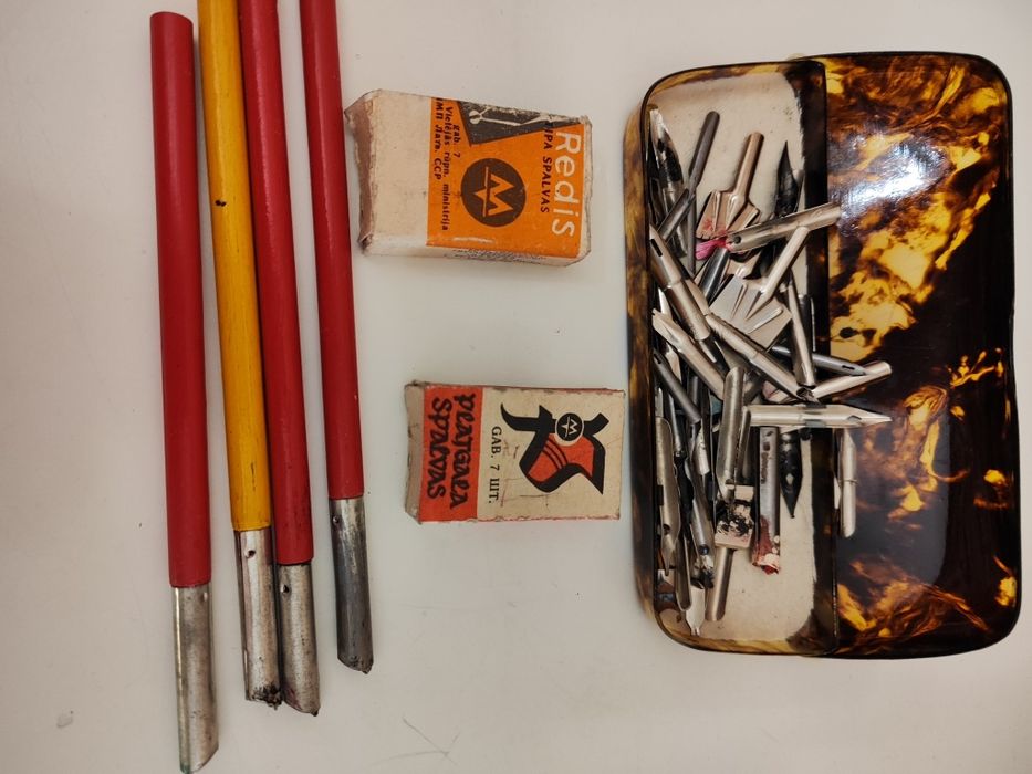 Перья плакатные и чертёжные