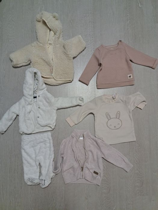 Lot hainute groase, fetita, 0-3 luni, diverse firme