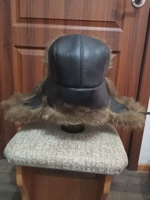 Мужская шапка-ушанка