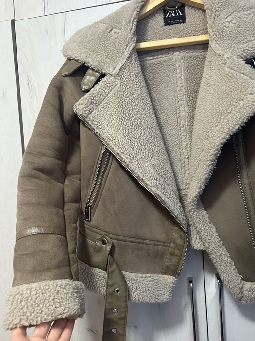 Дубленка ZARA размер S