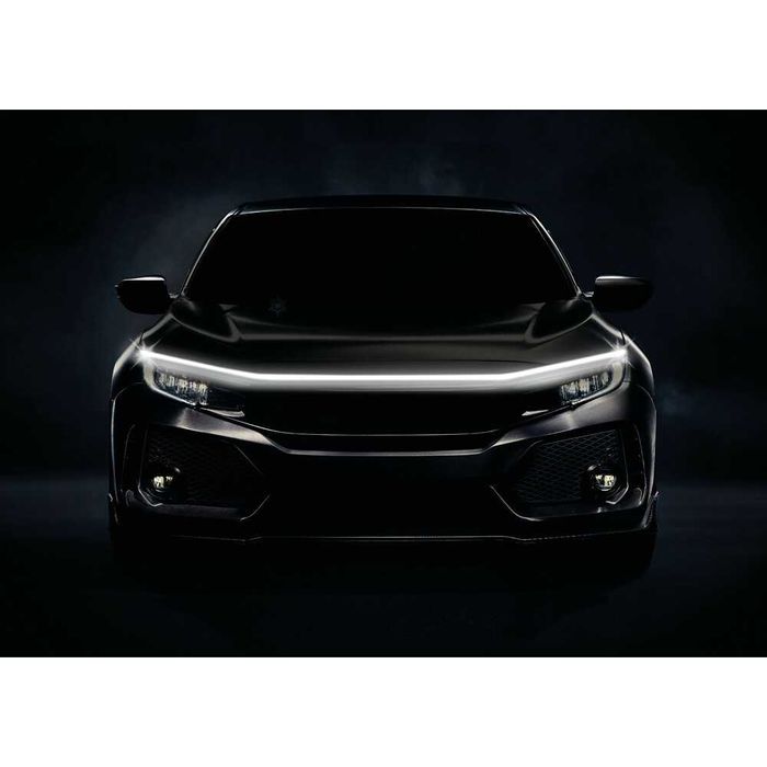 НОВО Led светлина DRL екстериорна диодна силиконова лента 120см - 12V