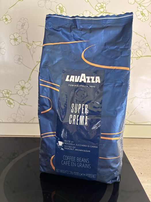 Cafea boabe Lavazza Super Crema 1 kg