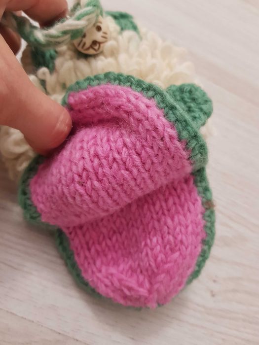 Детско зимно яке Okaidi + ръкавички за 3-4г дете