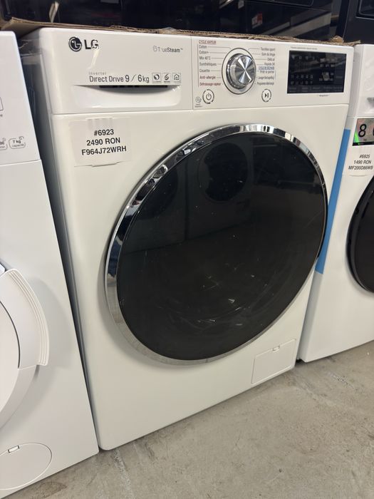 Mașină de spălat rufe cu uscător LG F964J72WRH