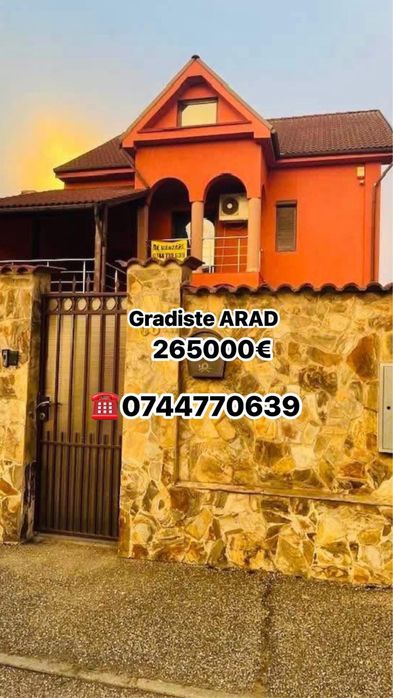 Casa de vanzare  Arad Grădiste inf la 0744770639